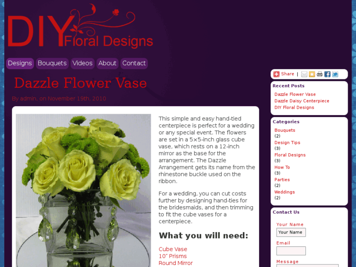 www.diyfloraldesigns.com