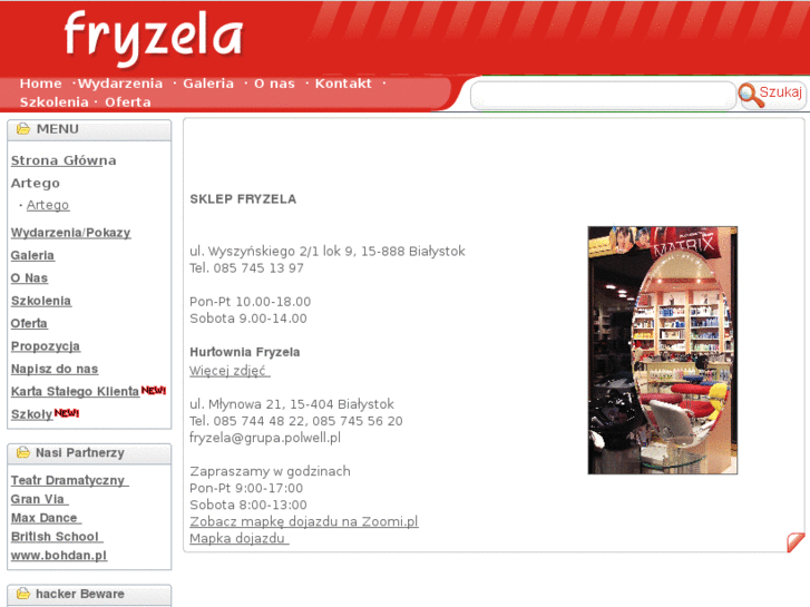 www.fryzela.pl