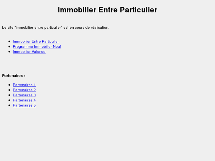 www.immobilier-entre-particulier.biz