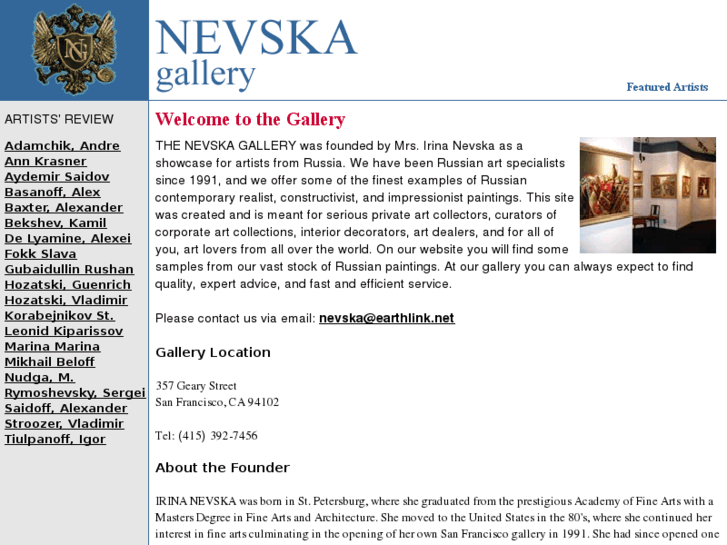 www.nevskagallery.com