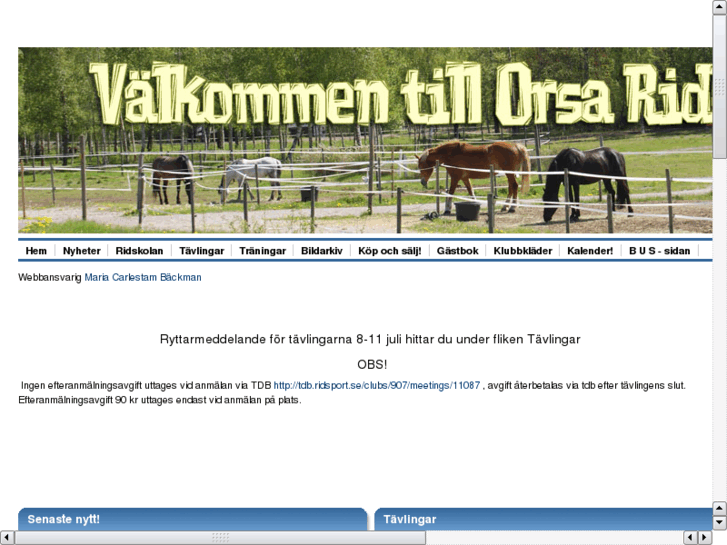 www.orsaridklubb.se