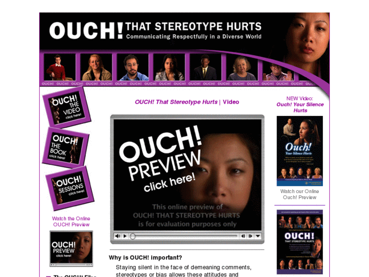 www.ouchthatstereotypehurts.com