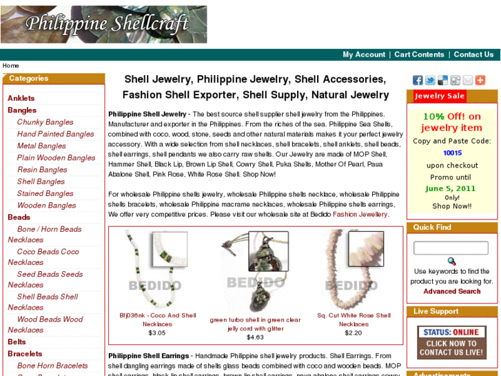 www.philippineshellsjewelry.com