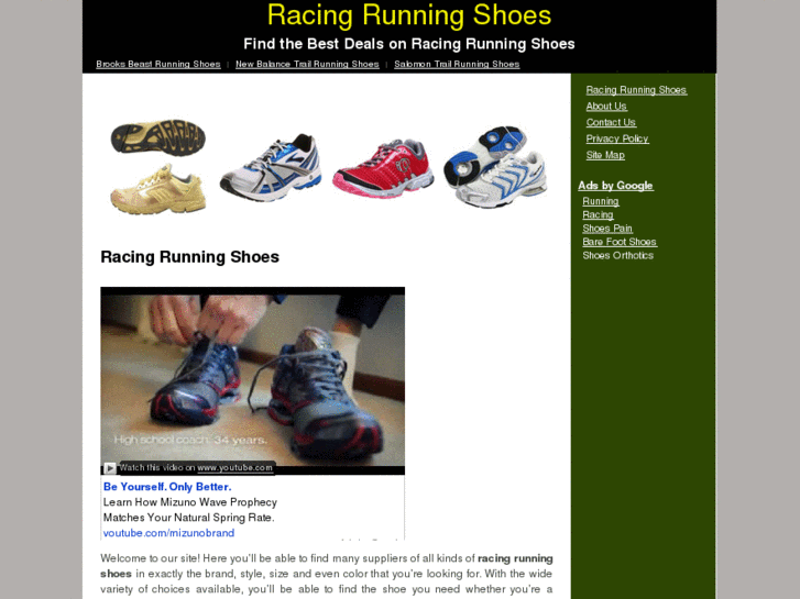 www.racingrunningshoes.com