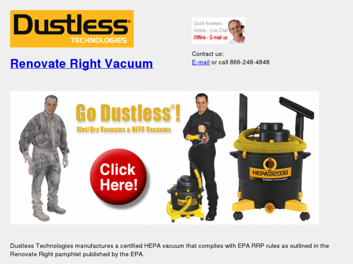 www.renovate-right-vacuum.com