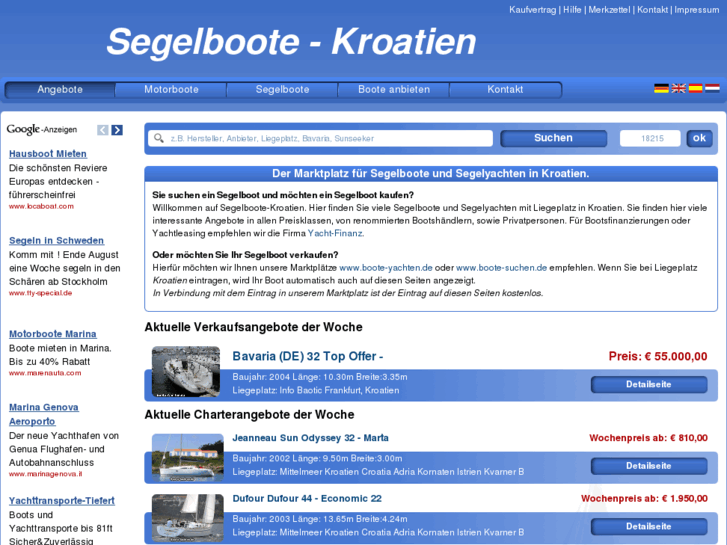 www.segelboote-kroatien.de