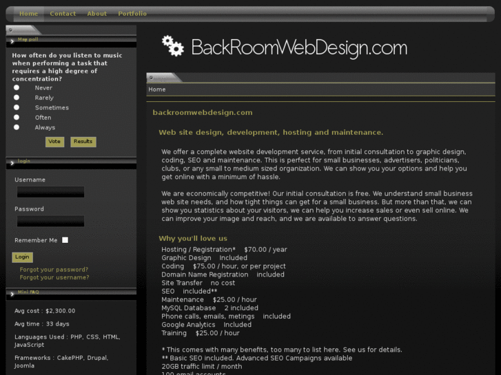 www.backroomwebdesign.com