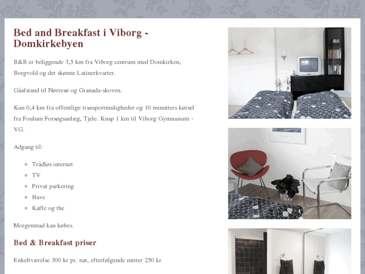 www.bedbreakfast-viborg.dk