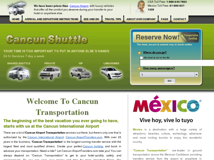 www.cancun-airporttransfers.com