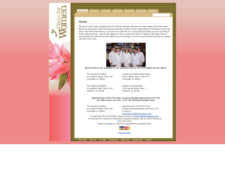 www.clinicforwomen.com