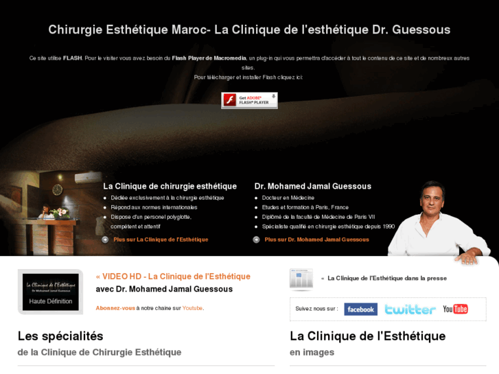 www.cliniqueesthetique-guessous.com