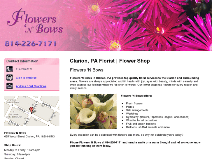 www.flowersnbows.net