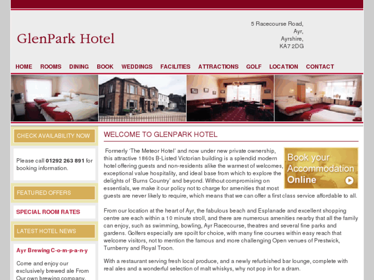 www.glenparkhotel.com