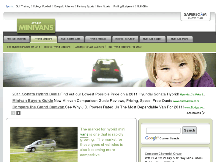 www.hybridminivan.net