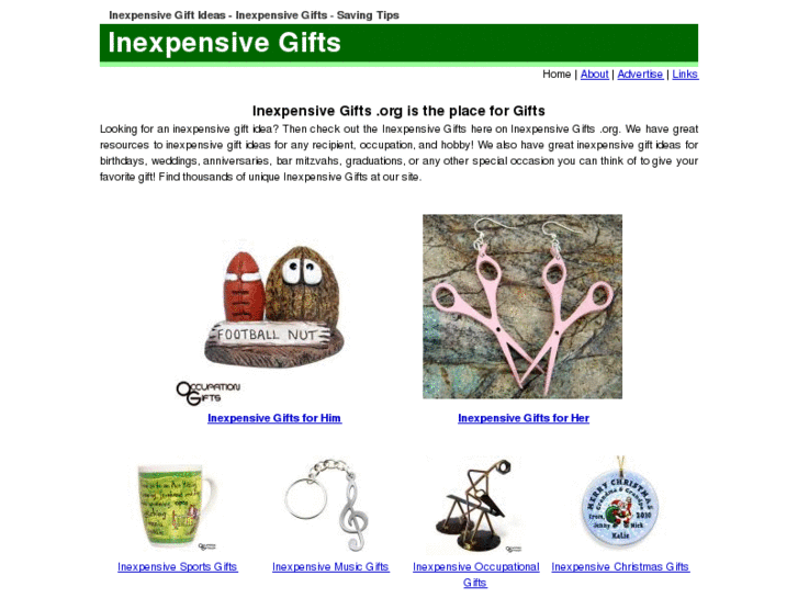 www.inexpensivegifts.org