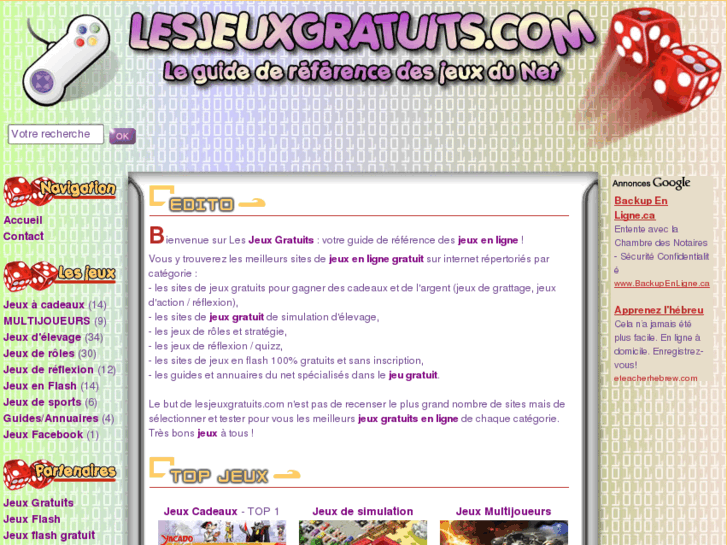 www.lesjeuxgratuits.com