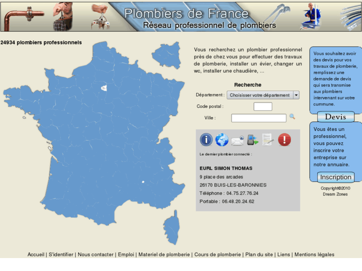 www.plombiers-de-france.com