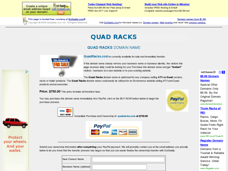 www.quadracks.com