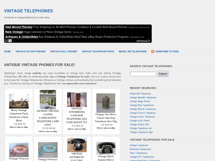 www.vintage-telephones.com