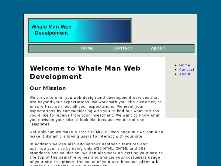 www.whale-man-web-development.com