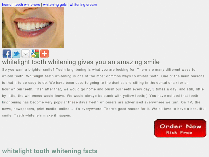 www.whitelighttoothwhitening.com