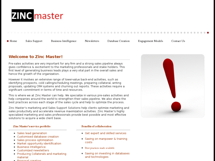 www.zincmaster.com