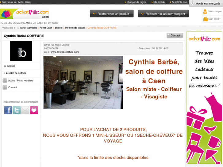 www.cynthia-coiffure.com