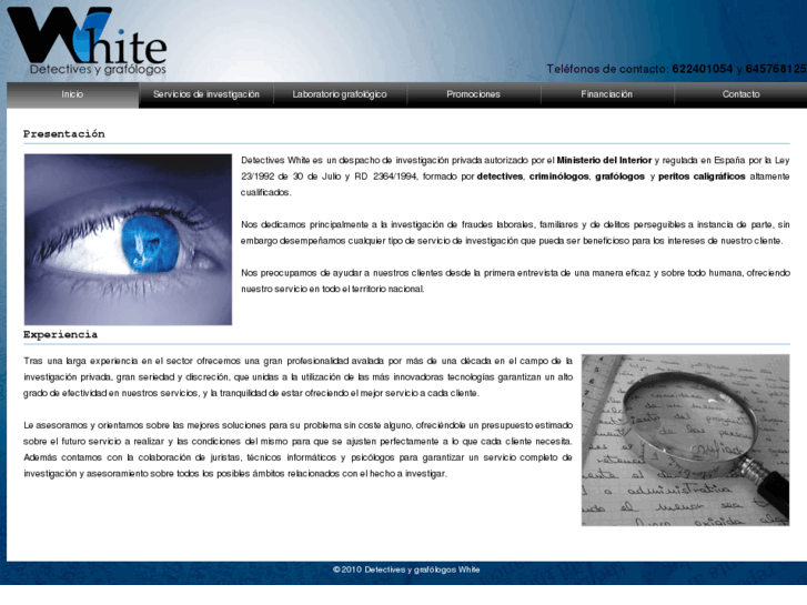 www.detectiveswhite.es