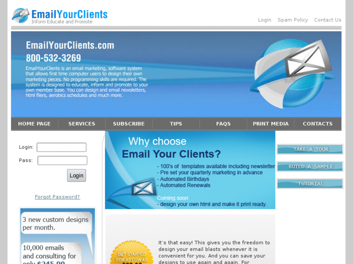 www.emailyourclients.com