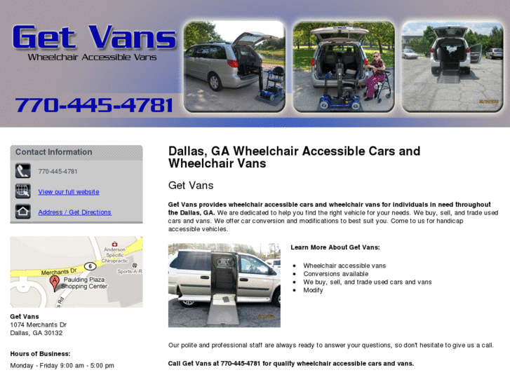 www.handicappedmobilityvehicles.com