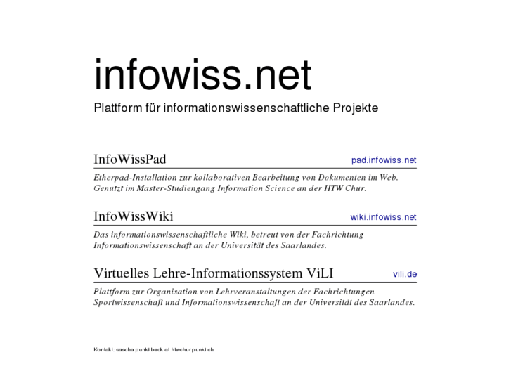 www.infowiss.net