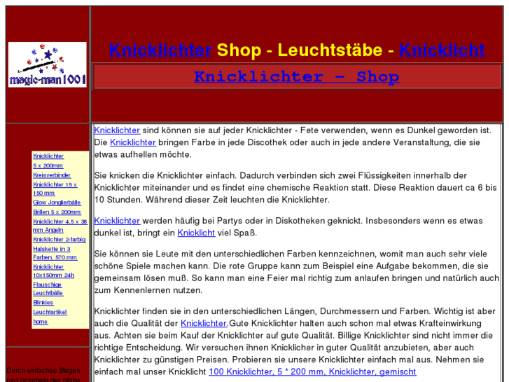 www.knicklichter-shop1a.de