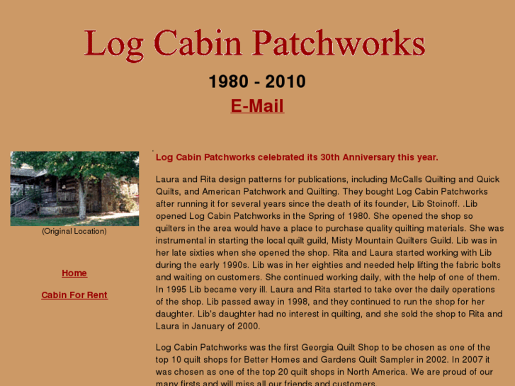 www.logcabinpatchworks.com