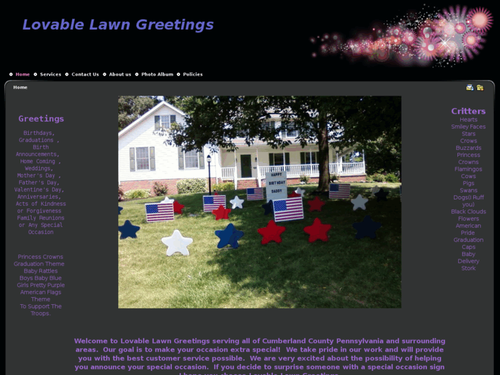 www.lovablelawngreetings.com