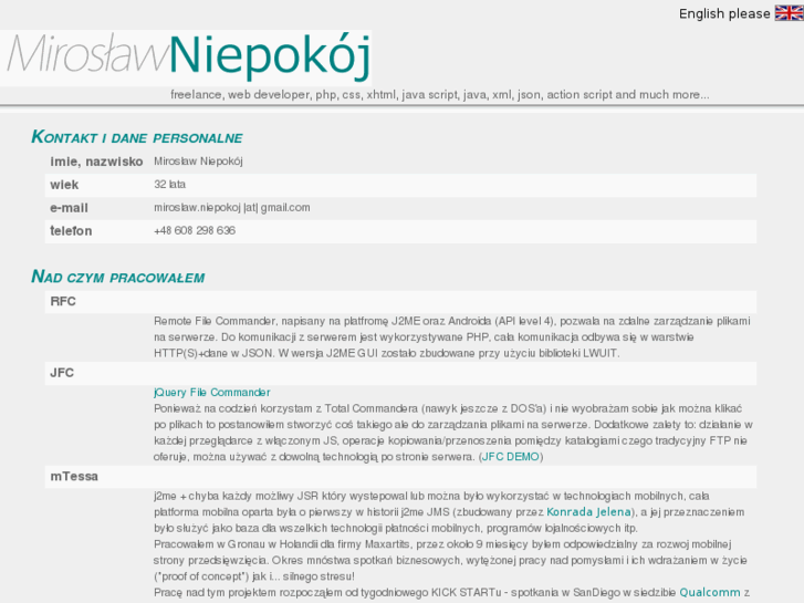 www.niepokoj.com