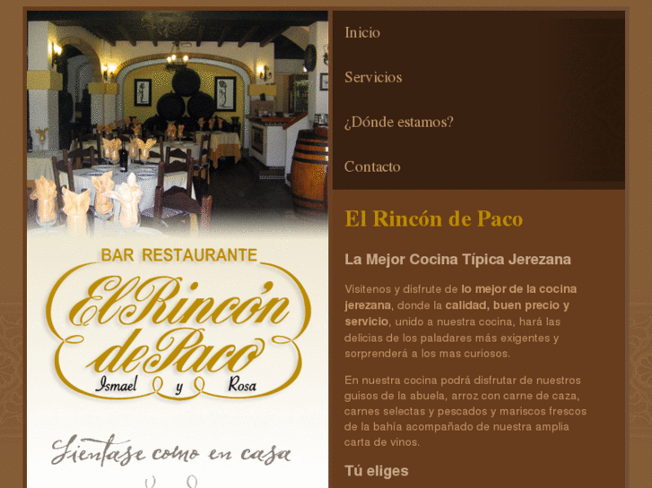 www.restauranteelrincondepaco.com