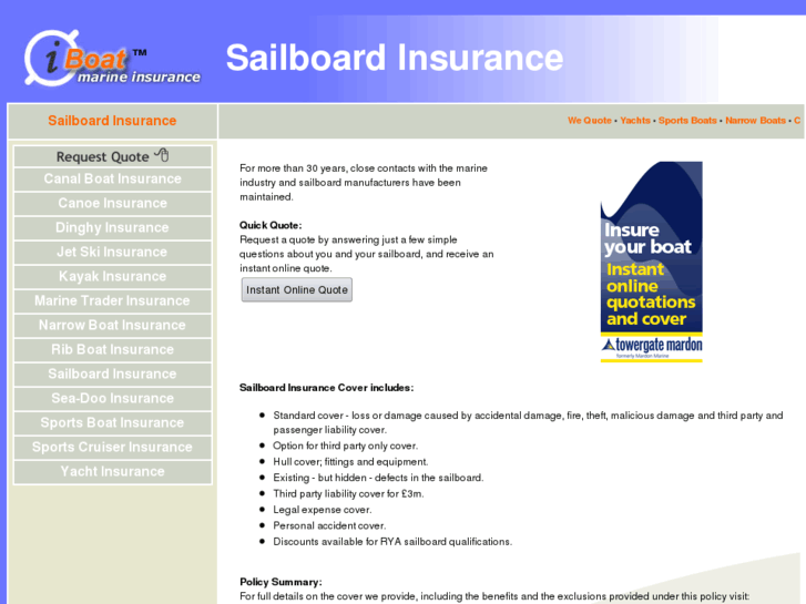 www.sailboard-insurance.co.uk