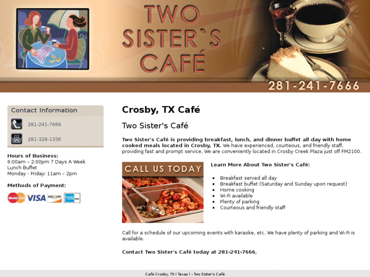 www.twosisterscafecrosby.com