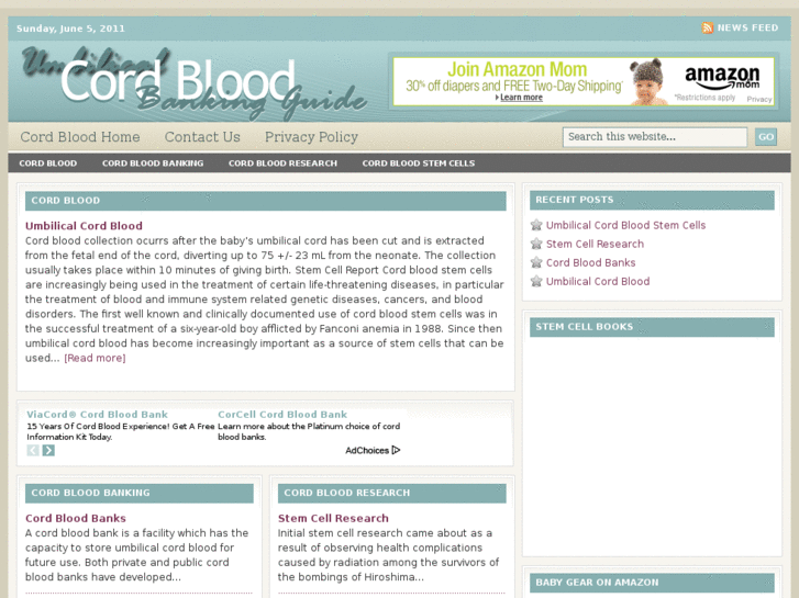 www.umbilicalcordbloodbankingguide.com