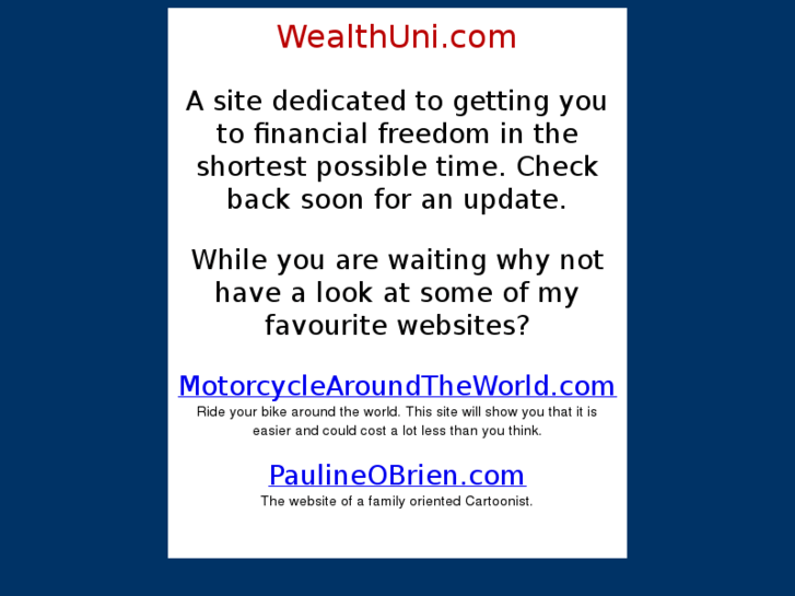 www.wealthuni.com