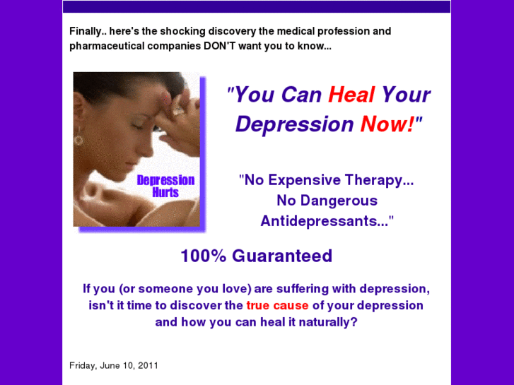 www.beatdepressionfast.com