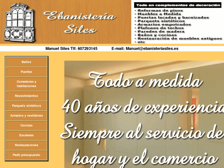 www.ebanisteriasiles.es