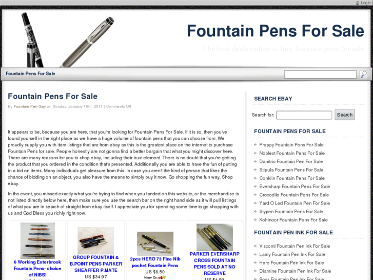 www.fountainpensforsale.org