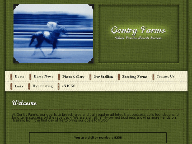 www.gentryfarmthoroughbreds.com