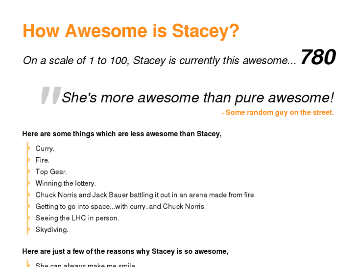 www.howawesomeisstacey.com