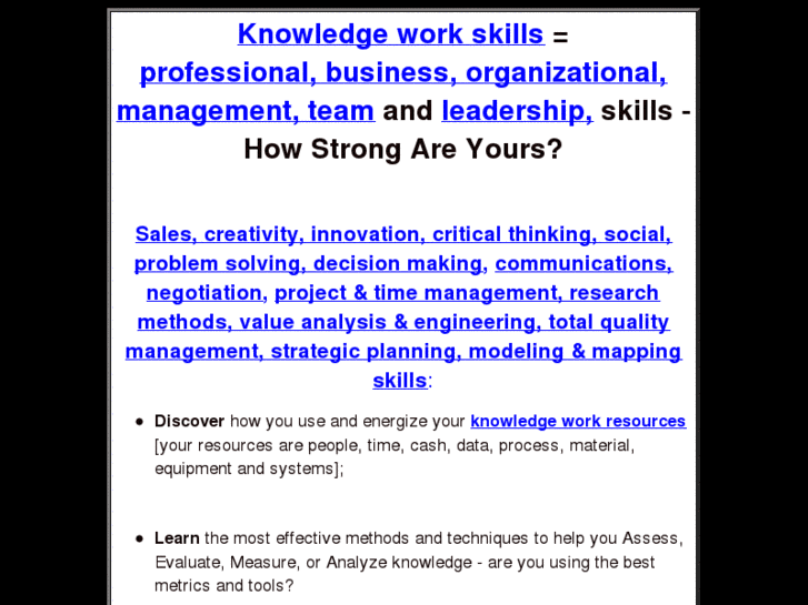 www.knowledge-work-skills.info