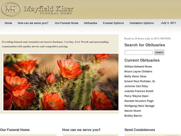 www.mayfieldfuneralhome.com