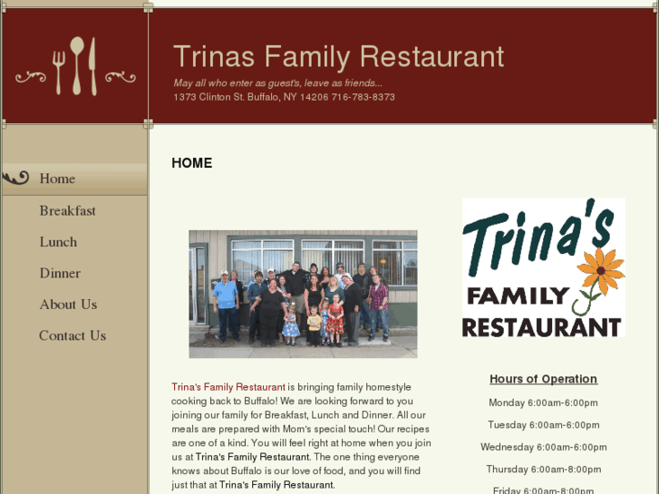 www.trinasfamilyrestaurant.com