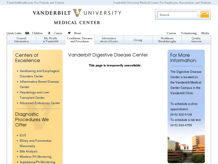 www.vanderbiltdigestivediseasecenter.com