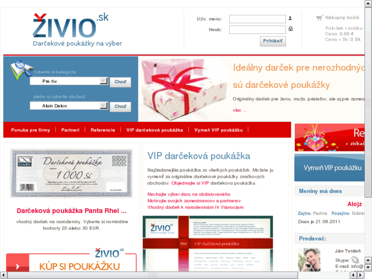 www.zivio.sk